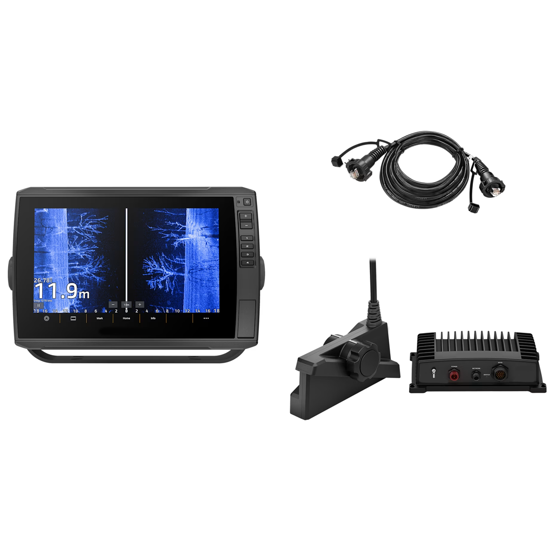 10” Premium Fish Finder with Live Sonar and Advanced Imaging Bundle